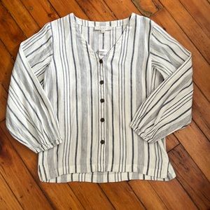 NWT linen top